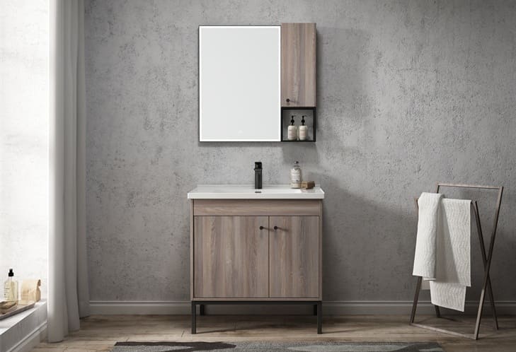 MDF bathroom vanity from MIDAN Bathrooms